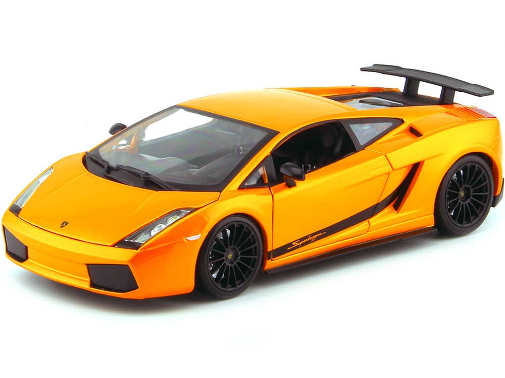 Модель автомобиля Lamborghini Gallardo Superleggera, 1:18   